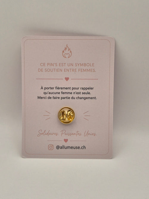 Pin's - La Flamme Solidaire