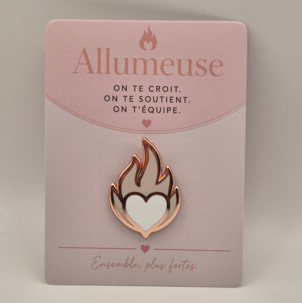Pin's - La Flamme Solidaire